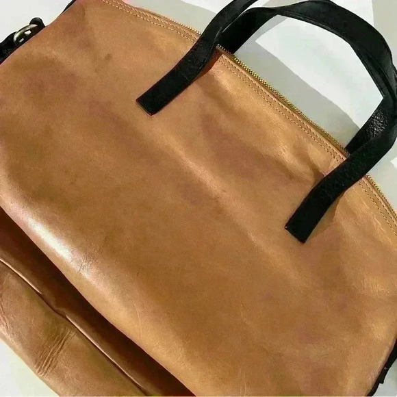 Zara Leather Tote - Picture 5 of 8